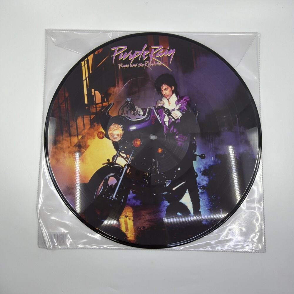 Prince & The Revolution Purple Rain Picture Disc LP 2017 Vinyl Record Warner